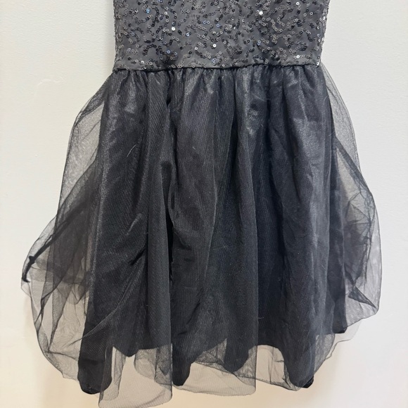 Balera Black Sequin Dance Costume Tutu Size Medium - Picture 4 of 8